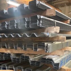 Metal Roofing Under Deck