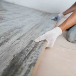 Commercial laminate floor
