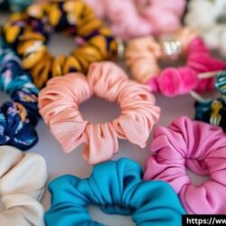 Soft Hair Scrunchies