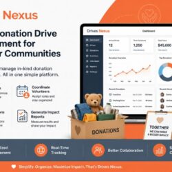 Smart Donation Drive managent Platform