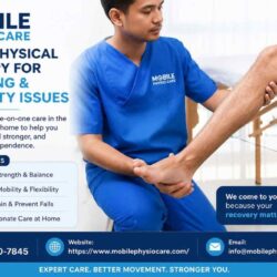 Home physical therapy for walking and mobility issues