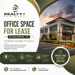 office space for lease in Fulshear, TX