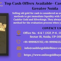 Top Cash Offers Available- Cash For Gold In Greater Noida