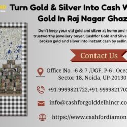 Turn Gold & Silver Into Cash With Cash For Gold In Noida