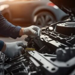 Diesel car mechanic
