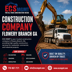 Construction Company Flowery Branch GA 1