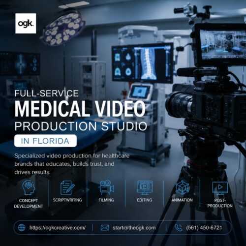 Full-service medical video production studio in Florida OGK Creative Full-service medical video production studio in Florida OGK Creative