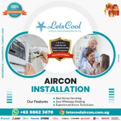 aircon installation.
