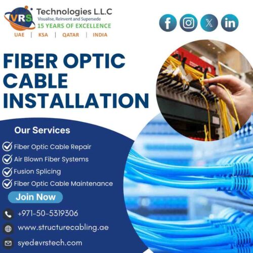 Need End-to-End Fiber Optic Installation Support Today Need End-to-End Fiber Optic Installation Support Today