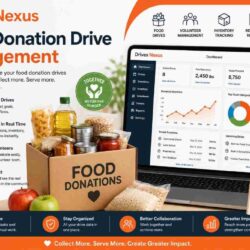 Food Donation Drive Management Software