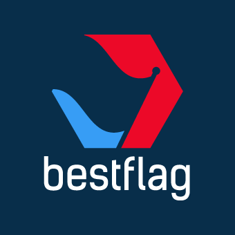 Best Flag Logo Best Flag Logo