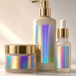 Metallic and Holographic Label