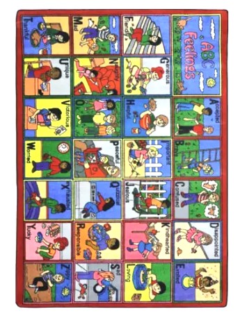 Colorful Kids Rainbow Rug Design Colorful Kids Rainbow Rug Design