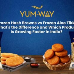 Frozen Hash Browns vs Frozen Aloo Tikki- What's the Difference and Which Product Is Growing Faster in India