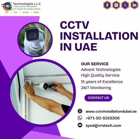 Need Modern CCTV Installation in UAE for Home Security Need Modern CCTV Installation in UAE for Home Security