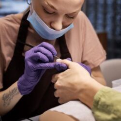 Gel Builder Manicure Brea