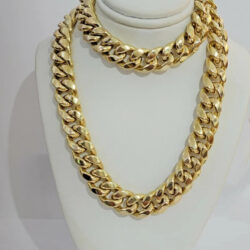 real-14k-gold-13mm-chain-necklace-miami-cuban-link-22-30-men-14kt-yellow-gold-633506