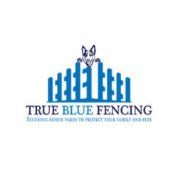 true blue fencing logo