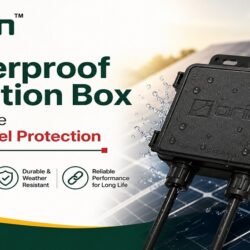 Waterproof Junction Box for Reliable Solar Panel Protection