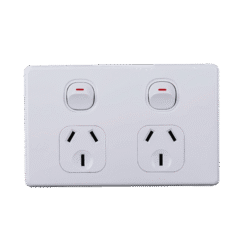 Slimline-Double-Horizontal-Powerpoint-250V-10A