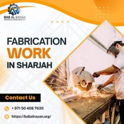 Fabrication work in Sharjah