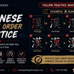 Japanese-stroke-order-practice