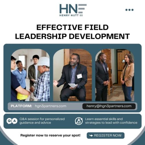 Effective Field Leadership Development Effective Field Leadership Development