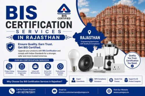 BIS Certification Services in Rajasthan BIS Certification Services in Rajasthan