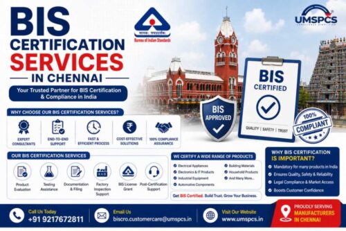 BIS certification services in Chennai BIS certification services in Chennai