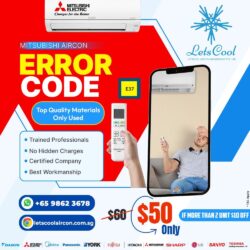 Mitsubishi aircon error code