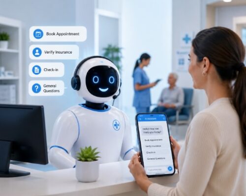 AI Chatbot for Healthcare Front Desk AI Chatbot for Healthcare Front Desk