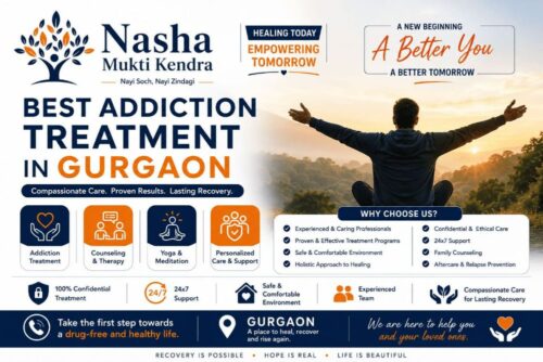 Best Addiction Treatment in Gurgaon Best Addiction Treatment in Gurgaon