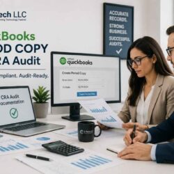 QuickBooks Period Copy for CRA Audit
