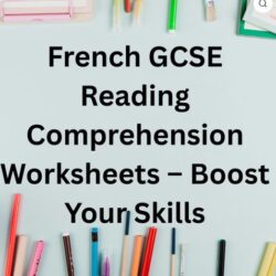 Reading Comprehension Worksheets For GCSE