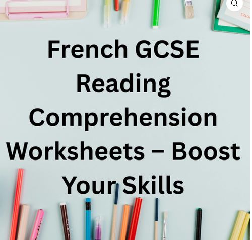 Reading Comprehension Worksheets For GCSE Reading Comprehension Worksheets For GCSE