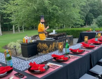 Hibachi Out Door Party