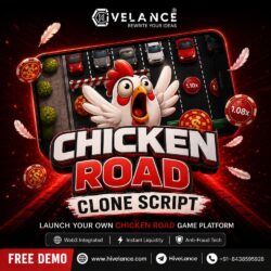 Hivelance - Chicken Road Clone Script