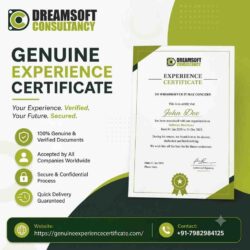 ExperienceCertificateProder