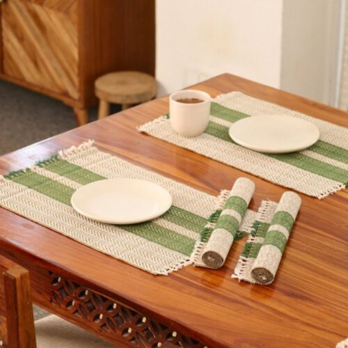 table-mats-handmade-with-grass-and-cotton-in-olive-green-and-off-white-set-of-4-and-6-12-x-18-heat-resistant-non-slippery-and-eco-friendlytable-matpt-gm-9155-hs-888547 (1) table-mats-handmade-with-grass-and-cotton-in-olive-green-and-off-white-set-of-4-and-6-12-x-18-heat-resistant-non-slippery-and-eco-friendlytable-matpt-gm-9155-hs-888547 (1)