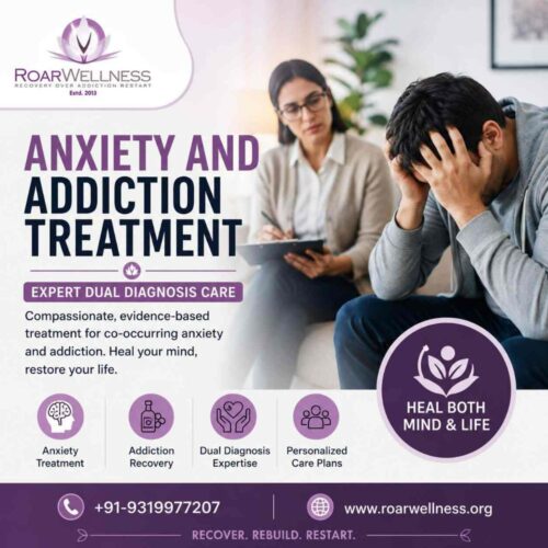 Anxiety and Addiction Treatment Expert Dual Diagnosis Care Roar Wellness Rehabilitation Center Anxiety and Addiction Treatment Expert Dual Diagnosis Care Roar Wellness Rehabilitation Center