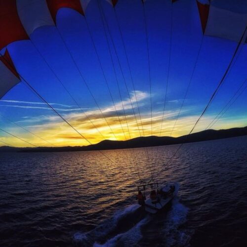 Parasail in Lake Tahoe Parasail in Lake Tahoe