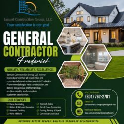 General contractor Frederick