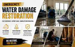 Emergency Water Damage Restoration 1