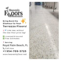 Terrazzo Restoration in Royal Palm Beach, FL