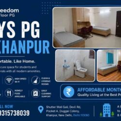 BoysPGinKhanpur-Freedomfloorp