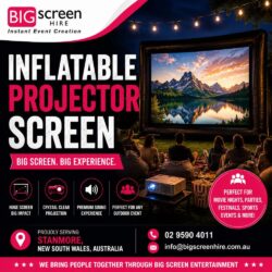 Inflatable Projector Screen
