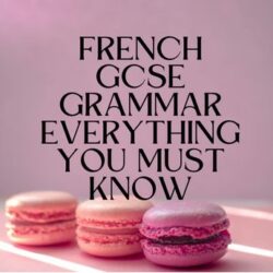 French GCSE Grammar