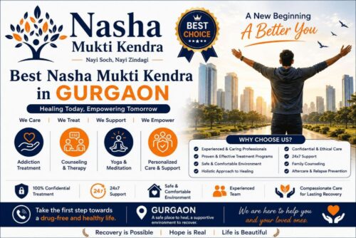 Best Nasha Mukti Kendra in Gurgaon Best Nasha Mukti Kendra in Gurgaon
