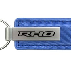Experience Modern Luxury with the RHO Carbon Fiber Leather Key Fob (1)