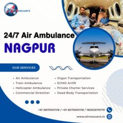 24_7 air ambulance Nagpur